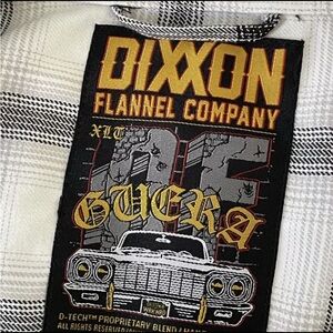 DIXXON FLANNEL GUERA SNAP BUTTONS NEVER WORN MENS XLT
